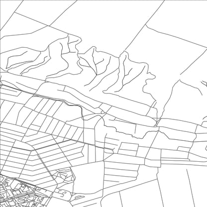 ROAD MAP OF BILENKE, UKRAINE BY MAPBAKES