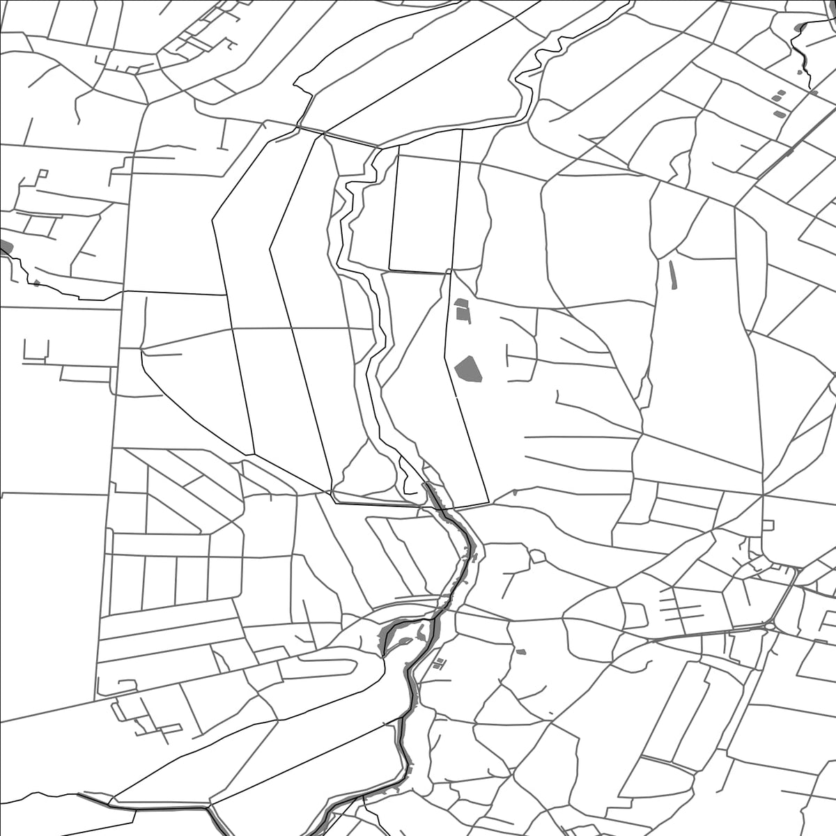 ROAD MAP OF BILOHORODKA, UKRAINE BY MAPBAKES