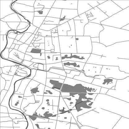 ROAD MAP OF BILOVODSK, UKRAINE BY MAPBAKES