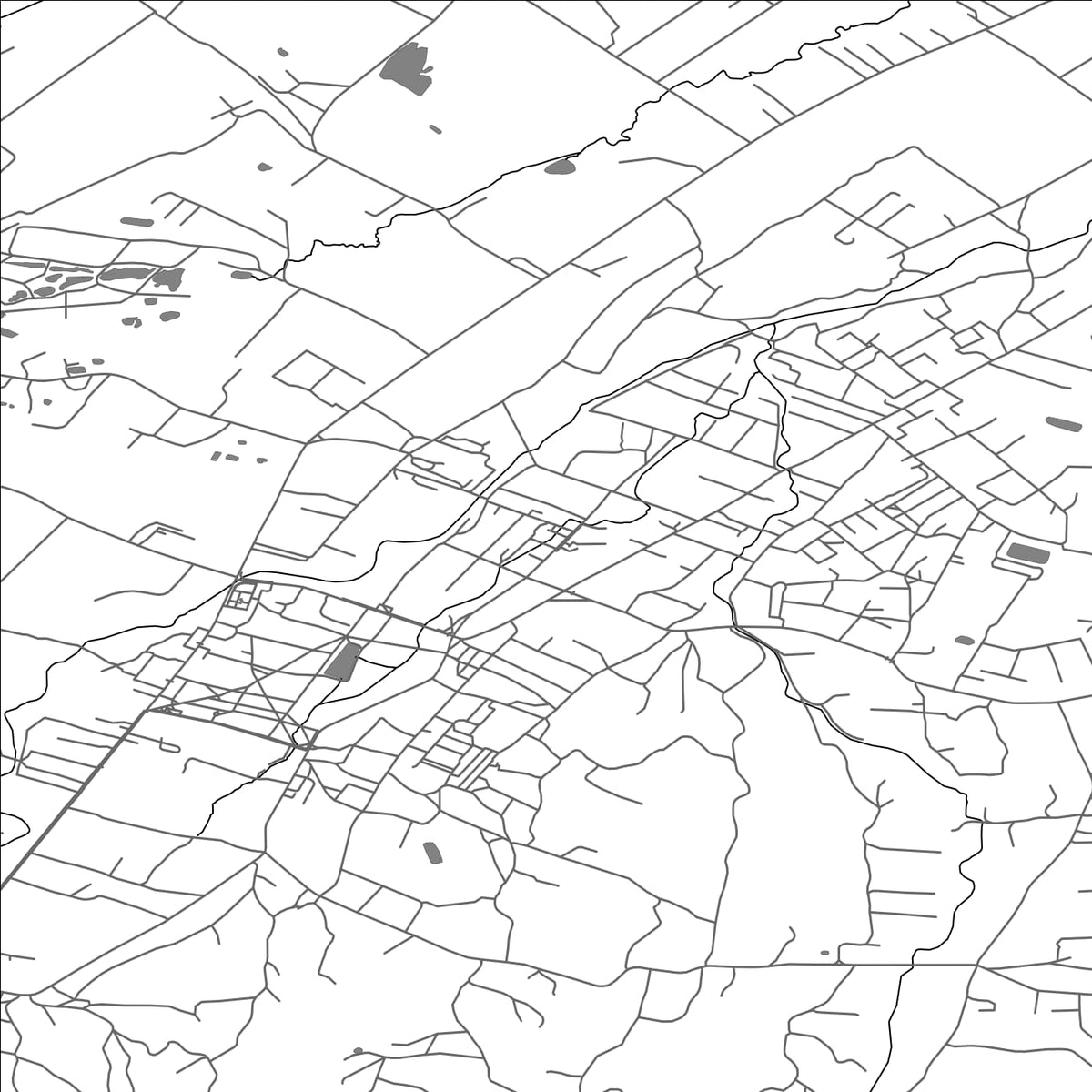 ROAD MAP OF BORYSLAV, UKRAINE BY MAPBAKES