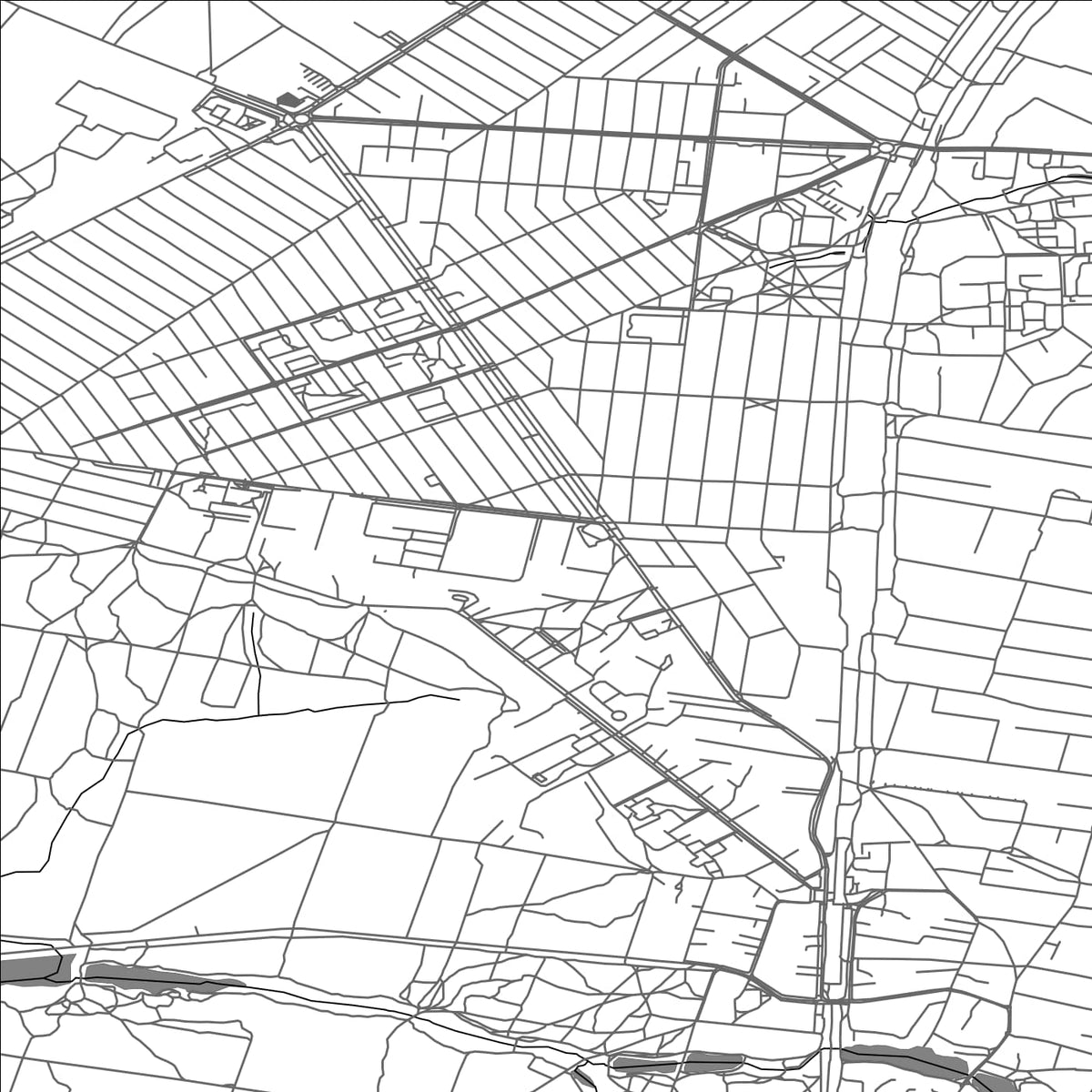 ROAD MAP OF BOYARKA, UKRAINE BY MAPBAKES