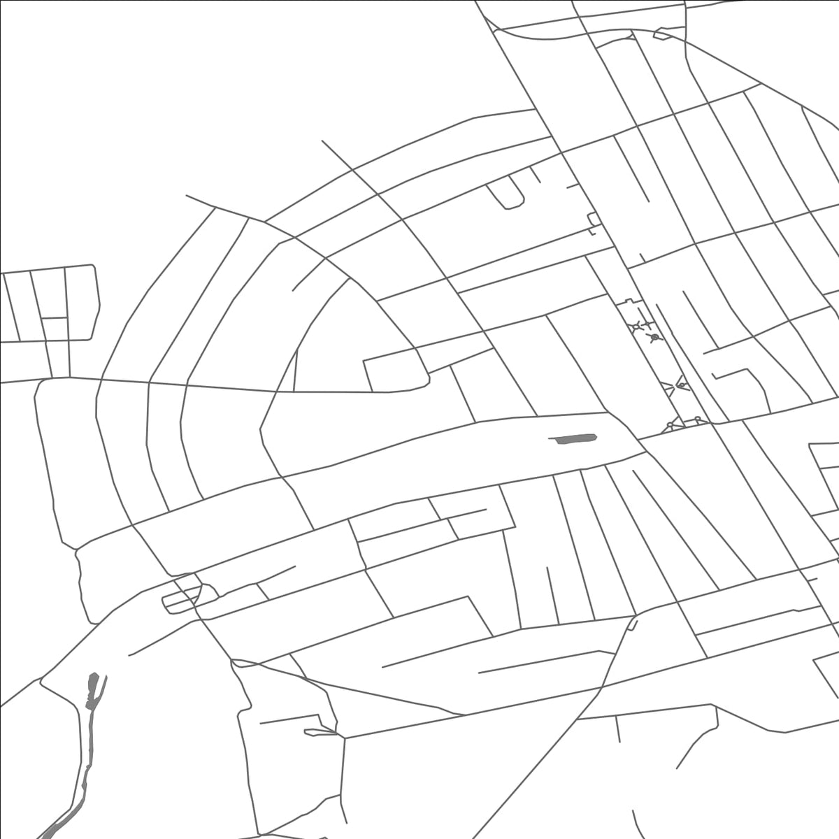 ROAD MAP OF CHAPLYNKA, UKRAINE BY MAPBAKES