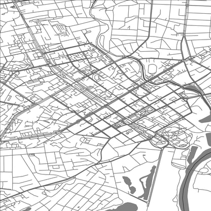 ROAD MAP OF CHERNIHIV, UKRAINE BY MAPBAKES