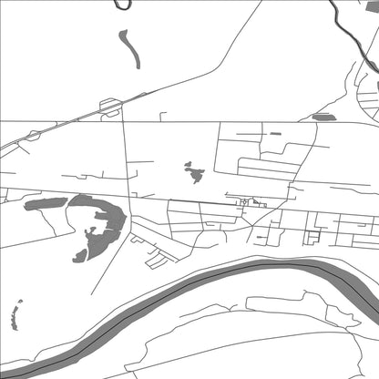 ROAD MAP OF CHOP, UKRAINE BY MAPBAKES