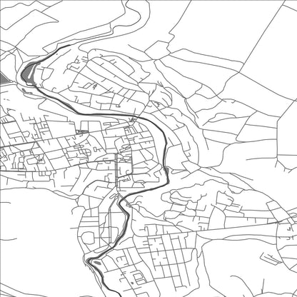 ROAD MAP OF CHORTKIV, UKRAINE BY MAPBAKES