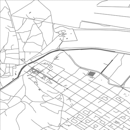 ROAD MAP OF CHYHYRYN, UKRAINE BY MAPBAKES