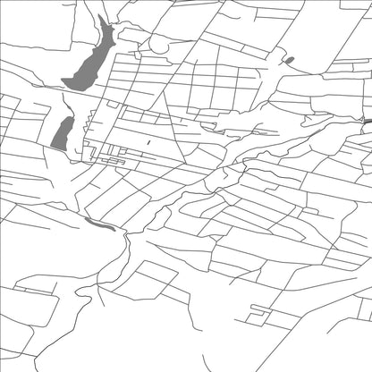 ROAD MAP OF CHYSTIAKOVE, UKRAINE BY MAPBAKES