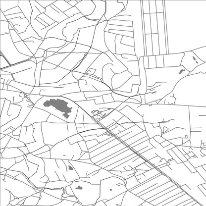 ROAD MAP OF DERHACHI, UKRAINE BY MAPBAKES