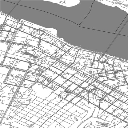 ROAD MAP OF DNIPRO, UKRAINE BY MAPBAKES