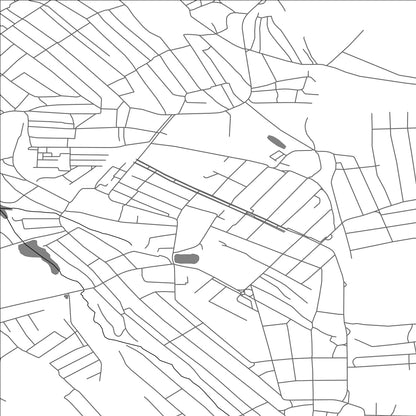 ROAD MAP OF DOVZHANSK, UKRAINE BY MAPBAKES