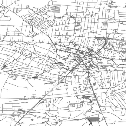 ROAD MAP OF DROHOBYCH, UKRAINE BY MAPBAKES