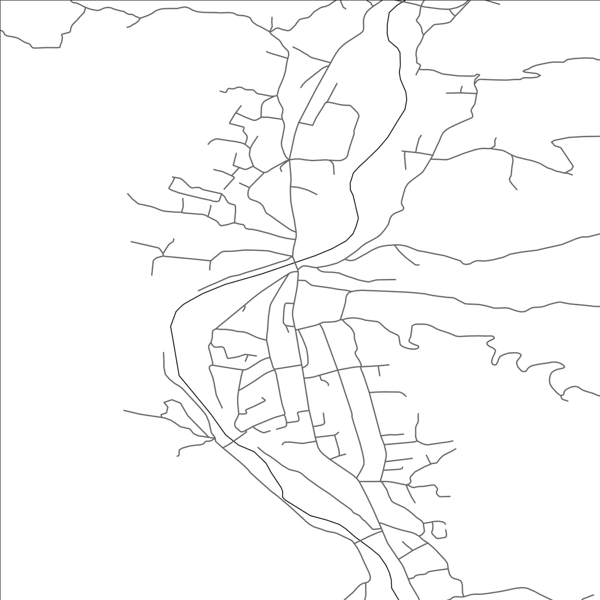 ROAD MAP OF DUBOVE, UKRAINE BY MAPBAKES