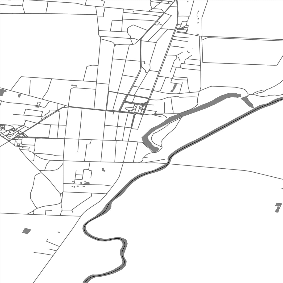 ROAD MAP OF DUBROVYTSYA, UKRAINE BY MAPBAKES