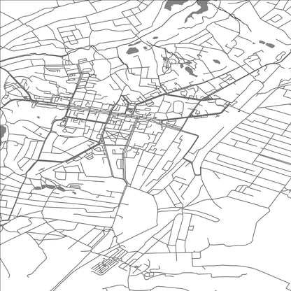 ROAD MAP OF FASTIV, UKRAINE BY MAPBAKES