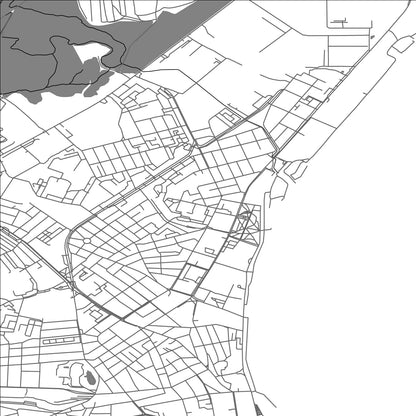ROAD MAP OF FEDOSIIA, UKRAINE BY MAPBAKES