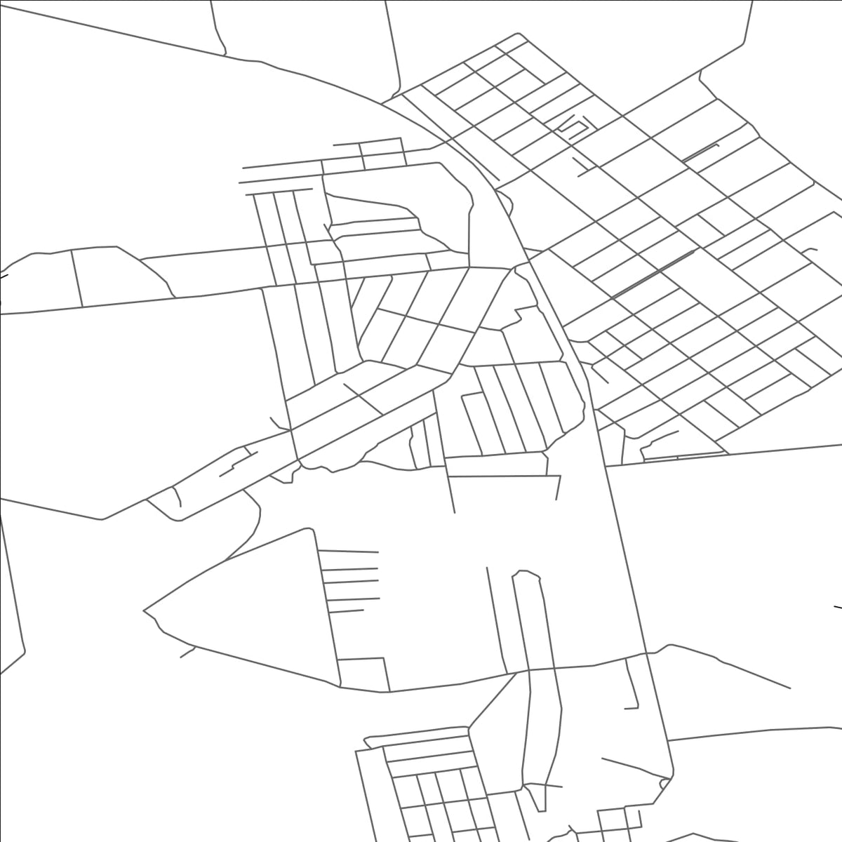 ROAD MAP OF HIRNYK, UKRAINE BY MAPBAKES