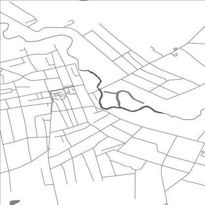 ROAD MAP OF HULYAYPOLE, UKRAINE BY MAPBAKES