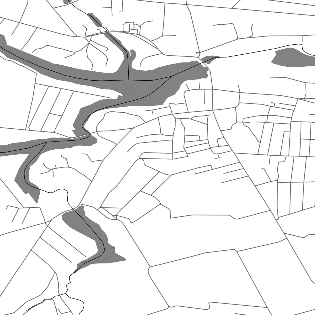 ROAD MAP OF ILLINTSI, UKRAINE BY MAPBAKES