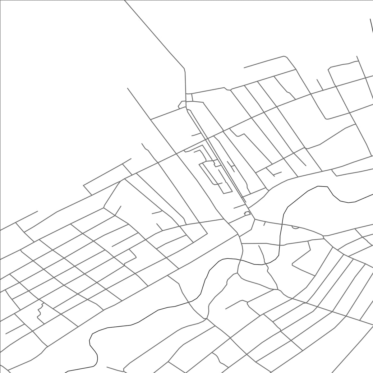 ROAD MAP OF KALANCHAK, UKRAINE BY MAPBAKES