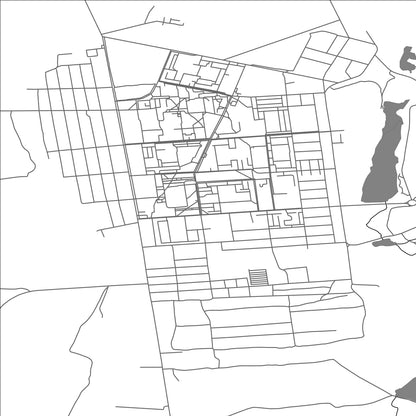 ROAD MAP OF KHRESTIVKA, UKRAINE BY MAPBAKES