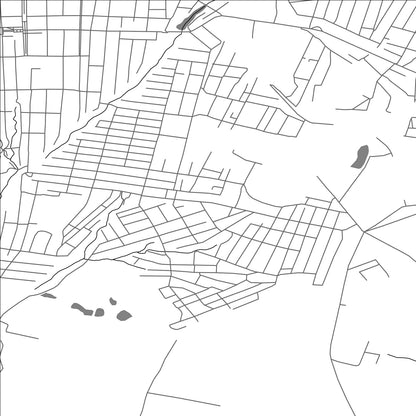 ROAD MAP OF KHRUSTALNYI, UKRAINE BY MAPBAKES