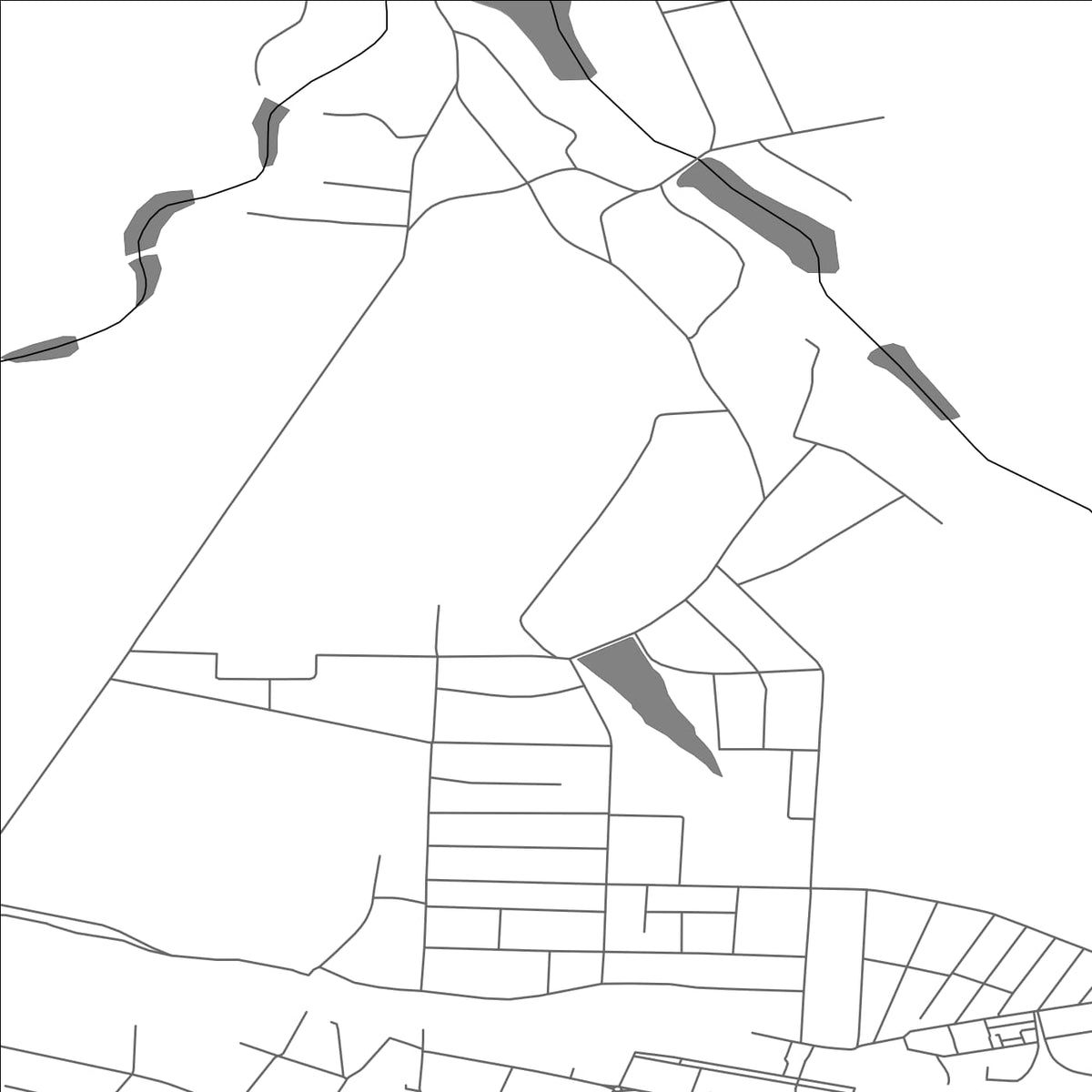 ROAD MAP OF KHRYSTYNIVKA, UKRAINE BY MAPBAKES