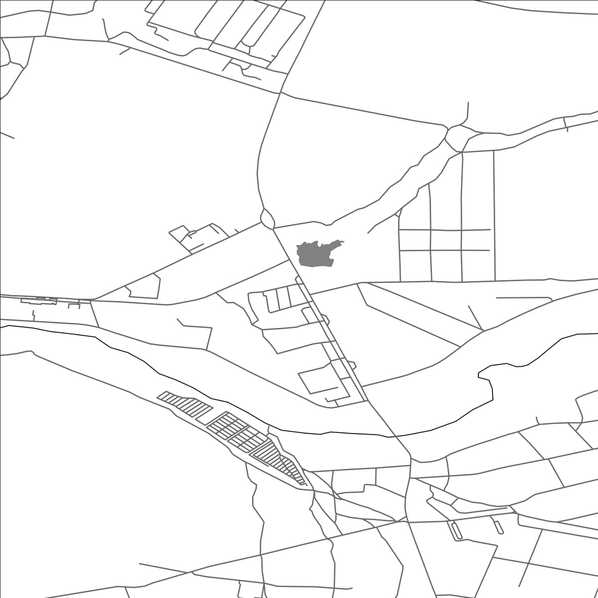 ROAD MAP OF KIVSHARIVKA, UKRAINE BY MAPBAKES