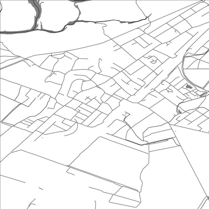 ROAD MAP OF KOROLEVO, UKRAINE BY MAPBAKES