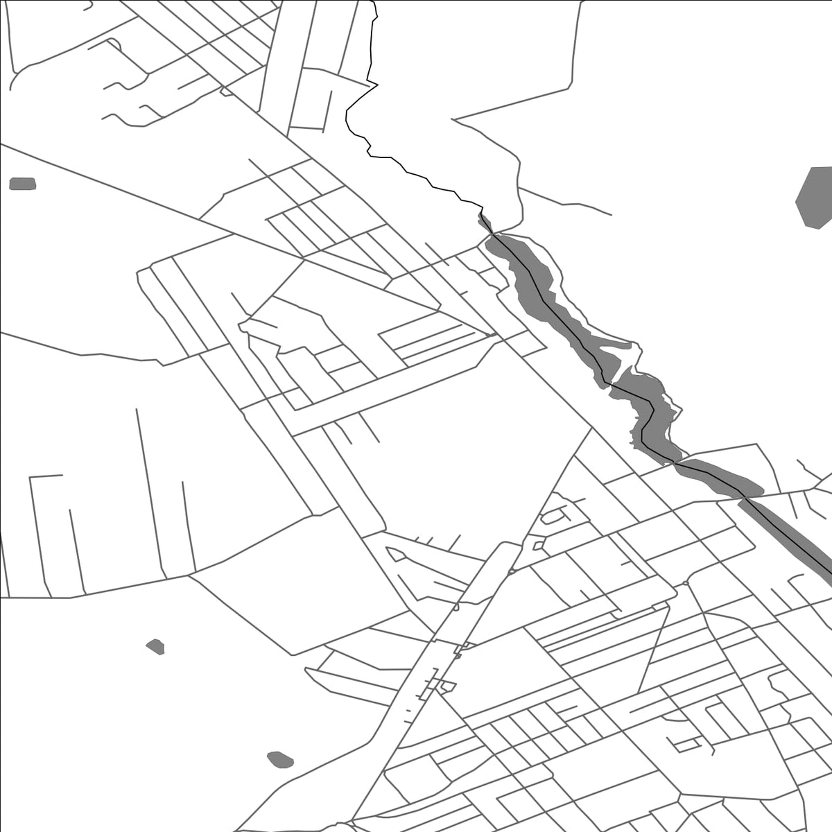 ROAD MAP OF KOSTOPIL, UKRAINE BY MAPBAKES
