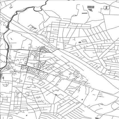 ROAD MAP OF KOVEL, UKRAINE BY MAPBAKES