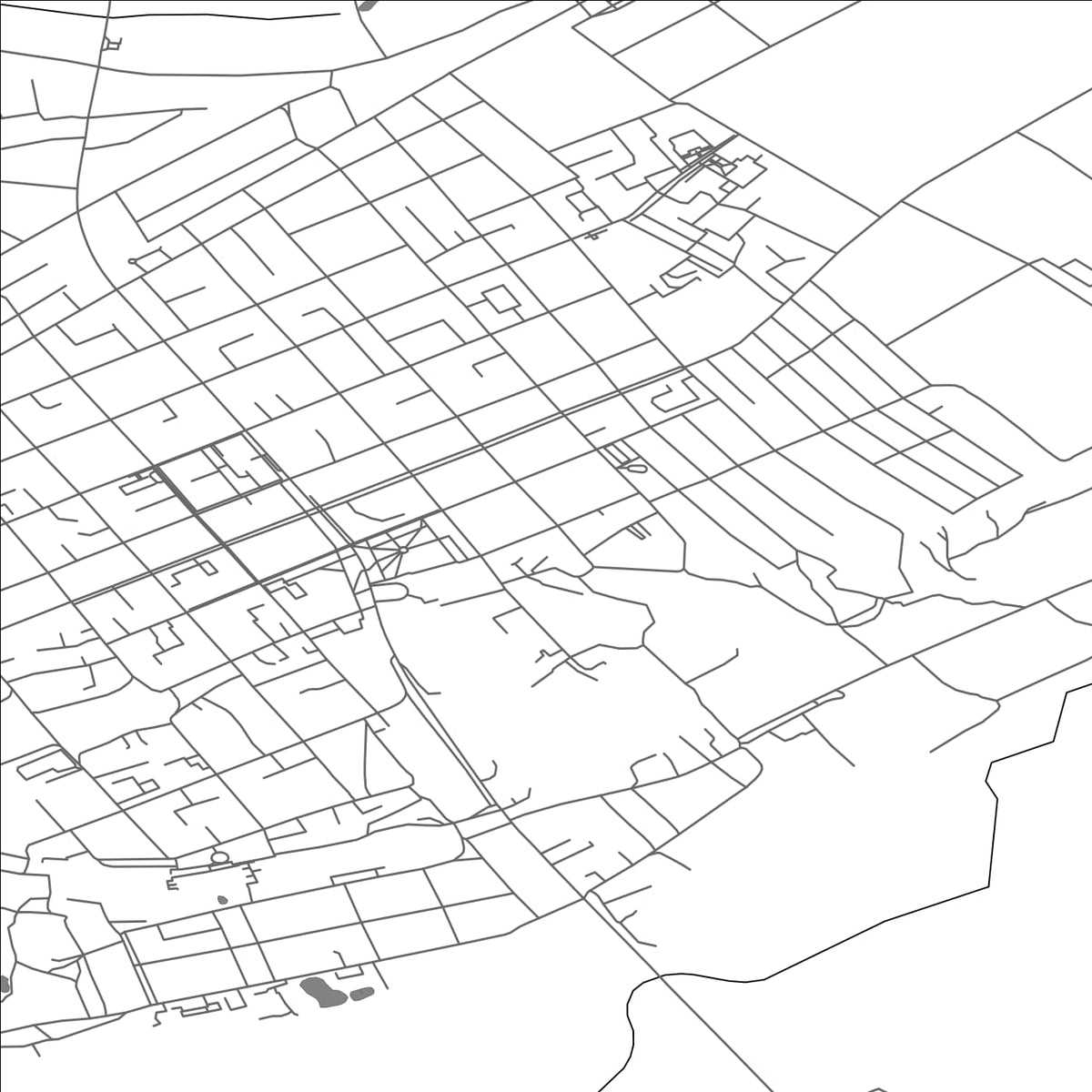 ROAD MAP OF KRASNOHRAD, UKRAINE BY MAPBAKES