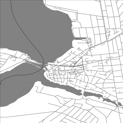 ROAD MAP OF LETYCHIV, UKRAINE BY MAPBAKES