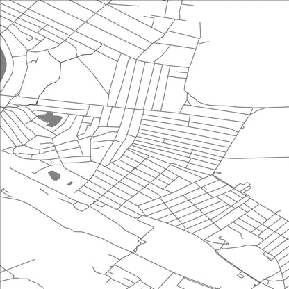 ROAD MAP OF LYMAN, UKRAINE BY MAPBAKES