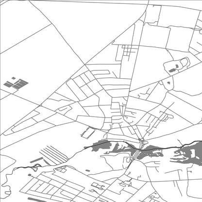 ROAD MAP OF MAKARIV, UKRAINE BY MAPBAKES