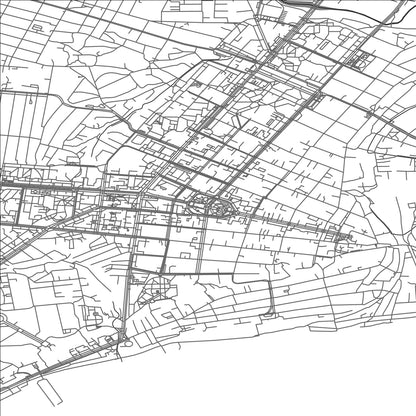 ROAD MAP OF MARIUPOL, UKRAINE BY MAPBAKES