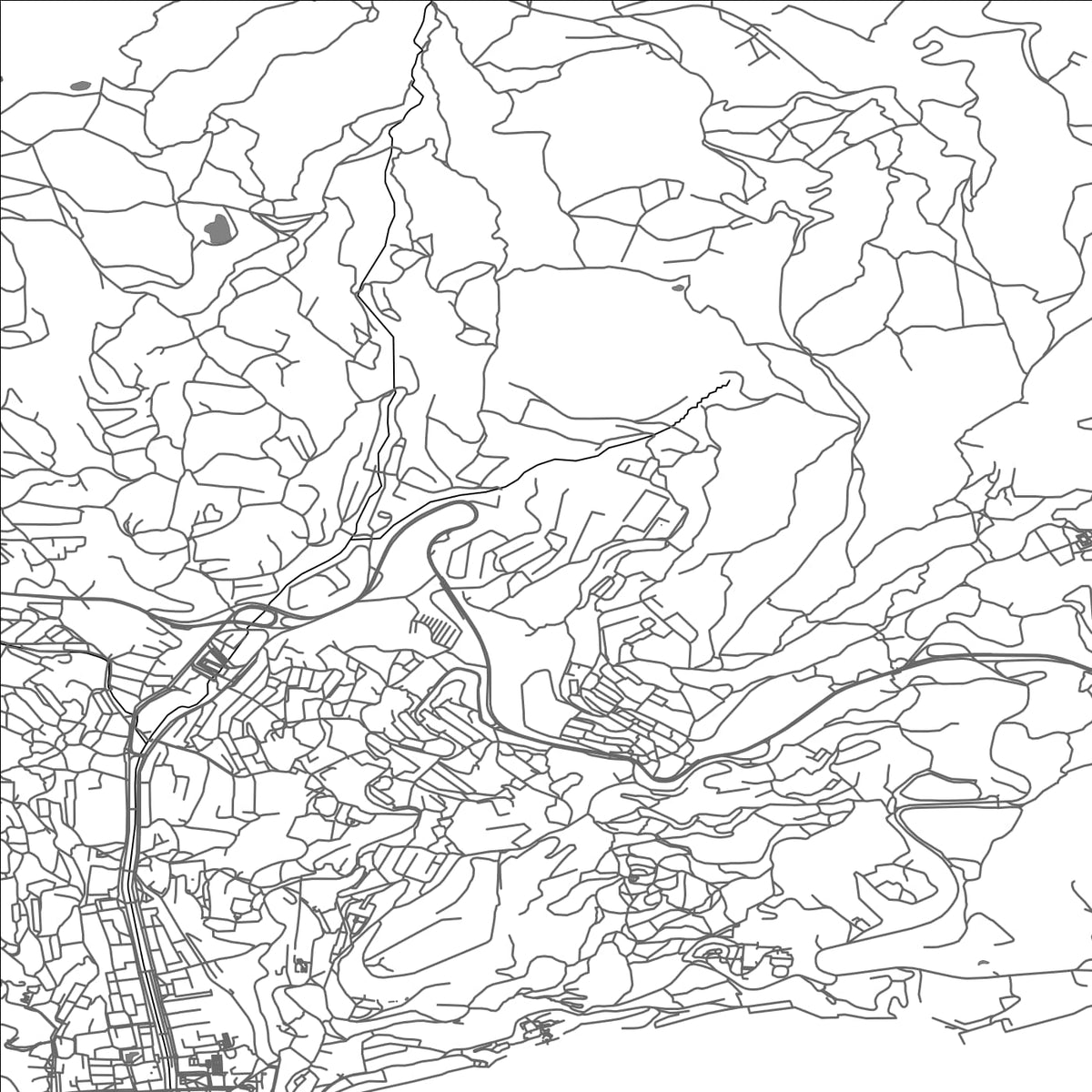 ROAD MAP OF MASANDRA, UKRAINE BY MAPBAKES