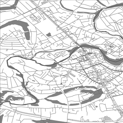 ROAD MAP OF MYRHOROD, UKRAINE BY MAPBAKES