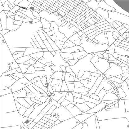 ROAD MAP OF NERUBAISKE, UKRAINE BY MAPBAKES