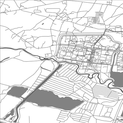 ROAD MAP OF NETISHYN, UKRAINE BY MAPBAKES