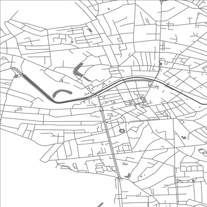 ROAD MAP OF NIZHYN, UKRAINE BY MAPBAKES