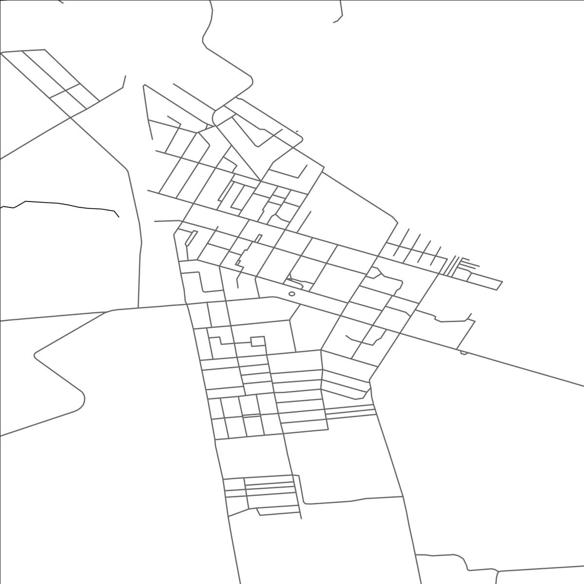 ROAD MAP OF NOVOHRODIVKA, UKRAINE BY MAPBAKES