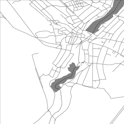 ROAD MAP OF OKHMALYNKA, UKRAINE BY MAPBAKES