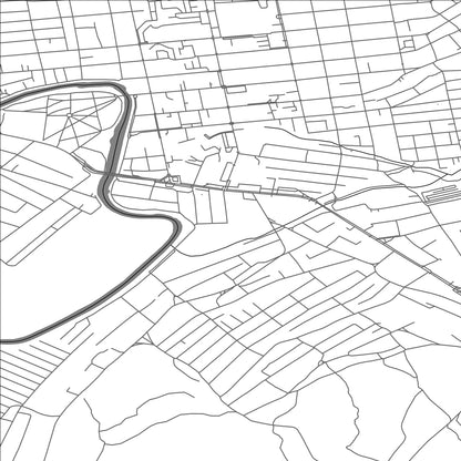 ROAD MAP OF PAVLOHRAD, UKRAINE BY MAPBAKES