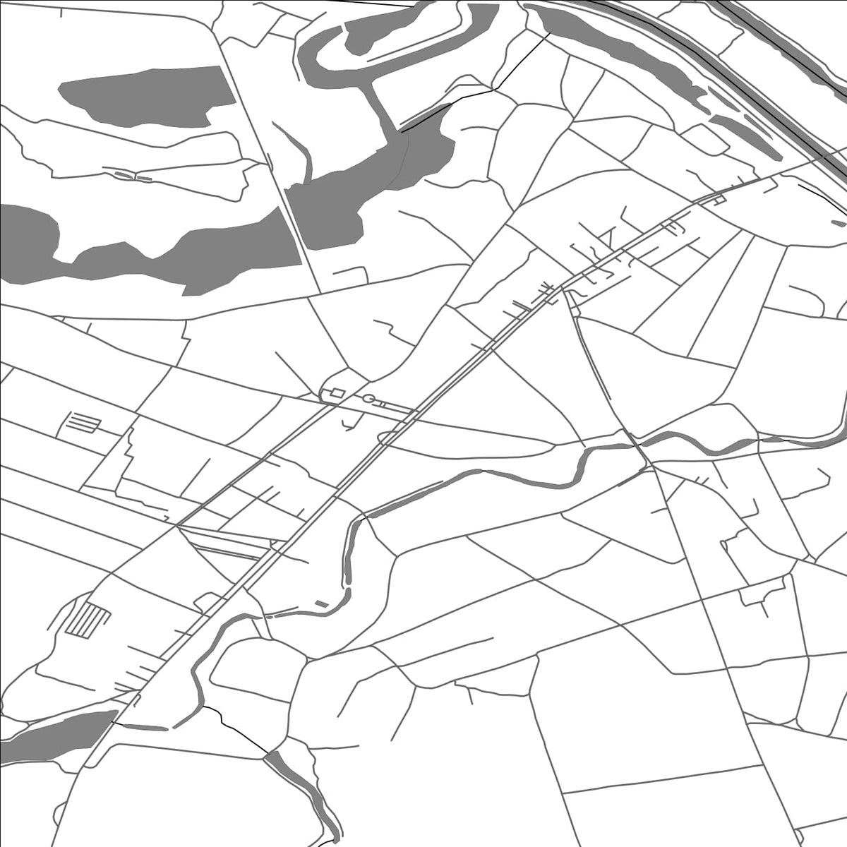 ROAD MAP OF PERESHCHEPYNE, UKRAINE BY MAPBAKES