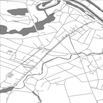 ROAD MAP OF PERESHCHEPYNE, UKRAINE BY MAPBAKES