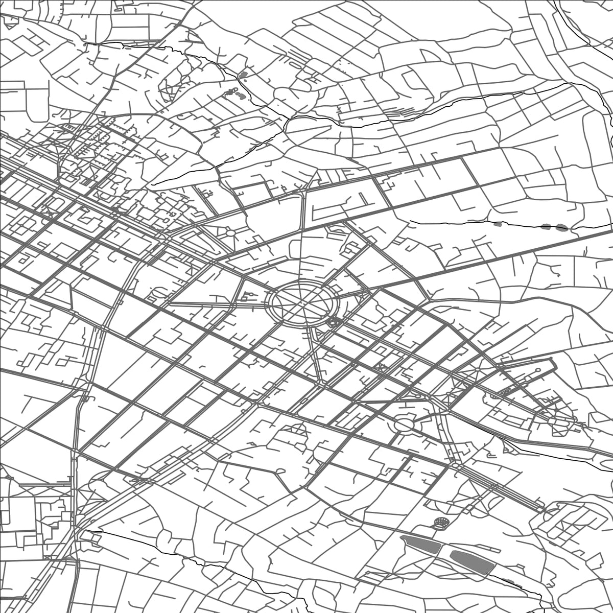 ROAD MAP OF POLTAVA, UKRAINE BY MAPBAKES