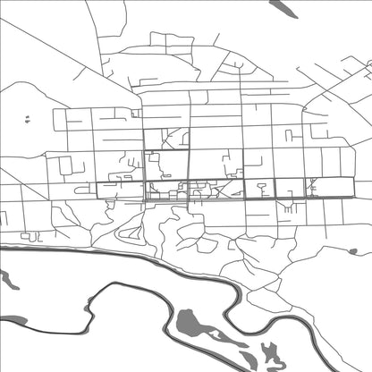 ROAD MAP OF PUTYVL, UKRAINE BY MAPBAKES