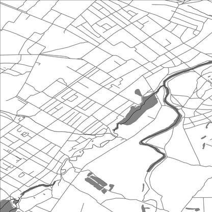 ROAD MAP OF RADOMYSHL, UKRAINE BY MAPBAKES