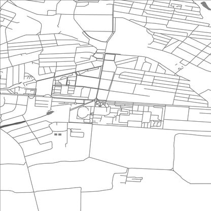 ROAD MAP OF SHAKHTARSK, UKRAINE BY MAPBAKES