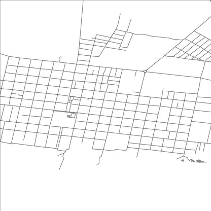 ROAD MAP OF SKADOVSK, UKRAINE BY MAPBAKES